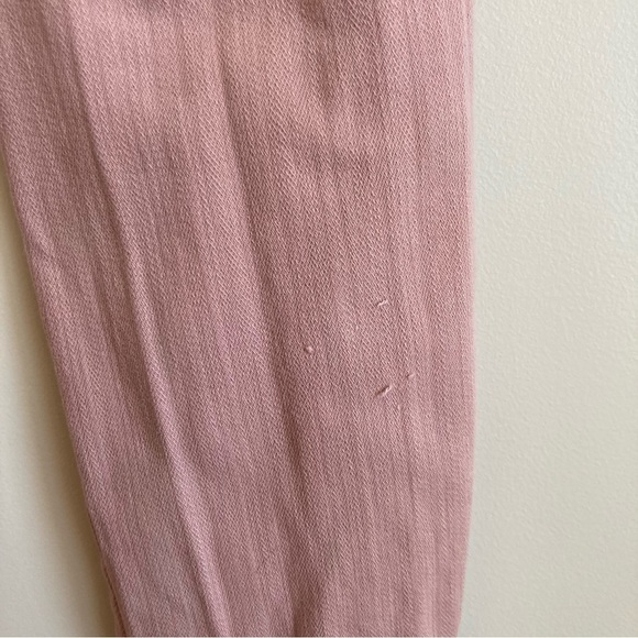 Pistola Pink Denim Cropped Skinny Jean With Side Zip Bottom 28 - Picture 6 of 14